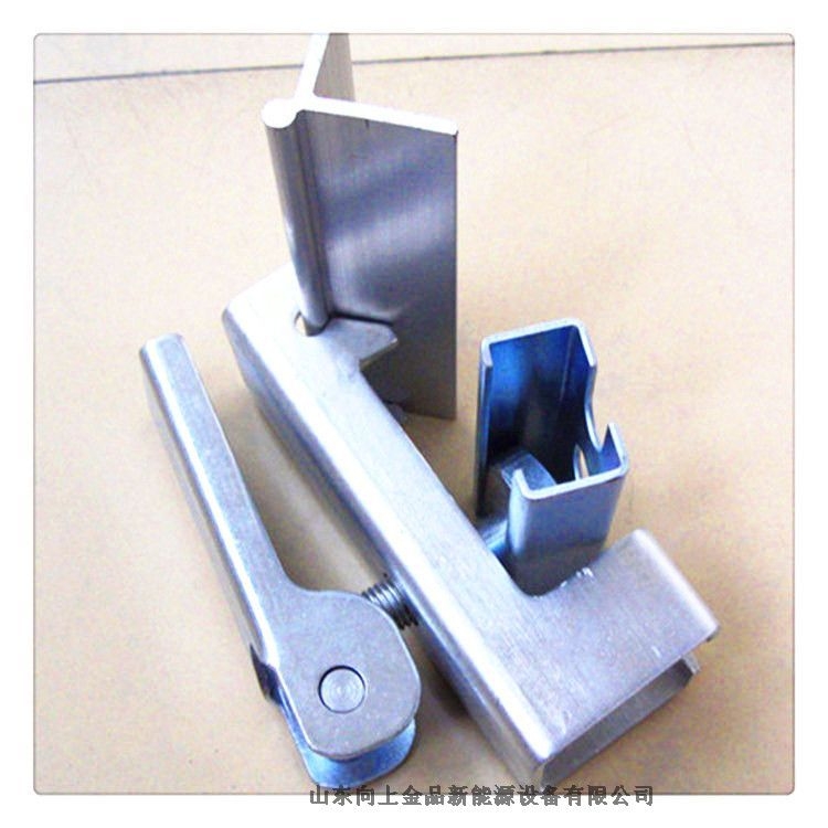 固定防溢裙板壓板夾具--夾持器  導料槽壓緊裝置-夾持器 壓條-角鋁